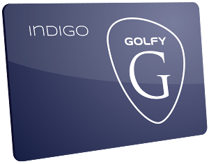 Carte Golfy Indigo